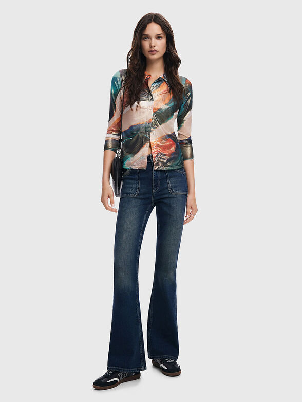 Shirt with semi-transparent effect - 2
