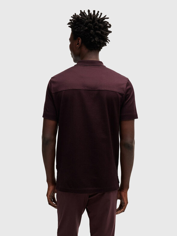 P-PARLAY 207 polo shirt in bordeaux color - 2