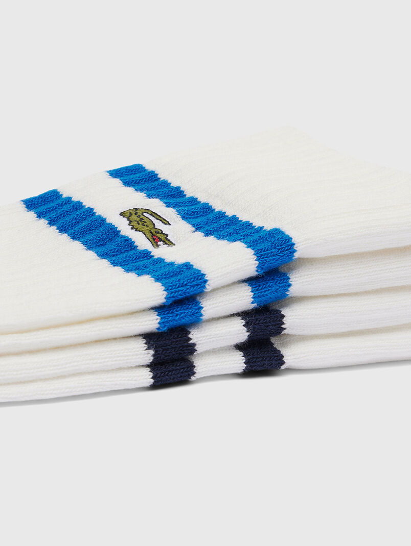 Set of two pairs of cotton socks - 3