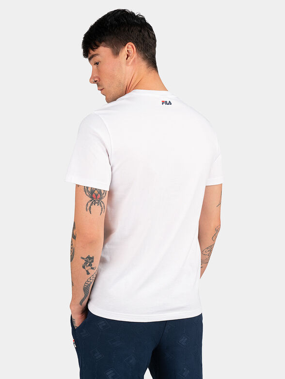 Black BELEN T-shirt with contrasting logo - 3