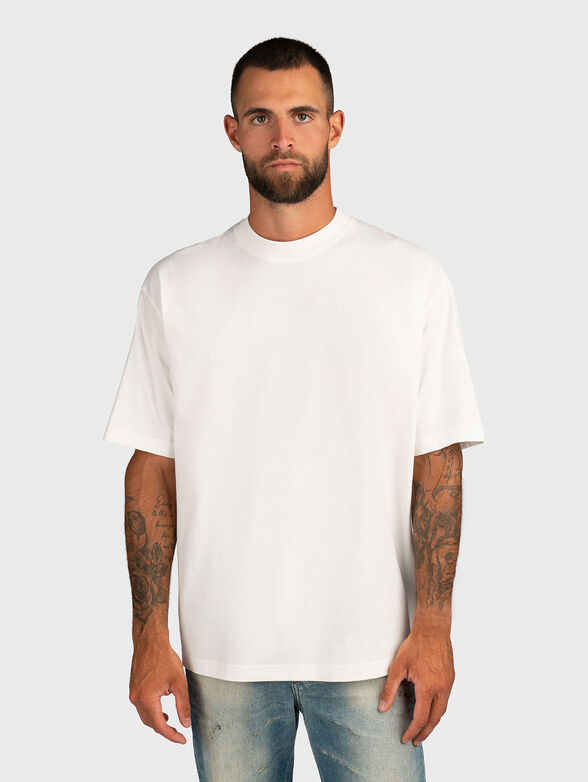 T-BOGGY-T1 cotton T-shirt with accent back - 1