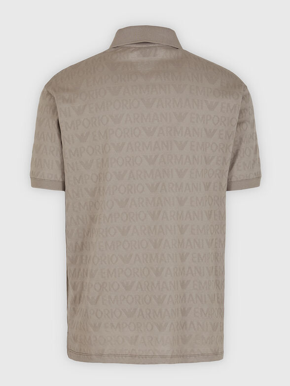 Polo shirt with monogram logo - 2