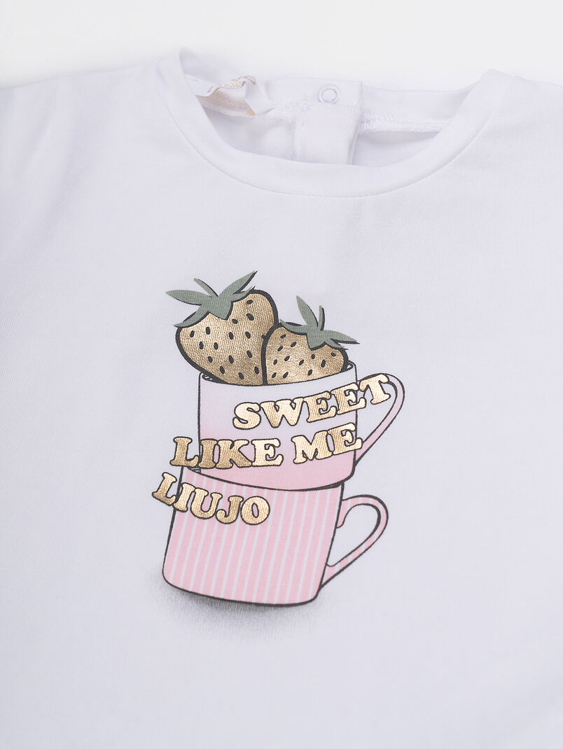 Set of Tshirt and panties with flounces brand LIU JO