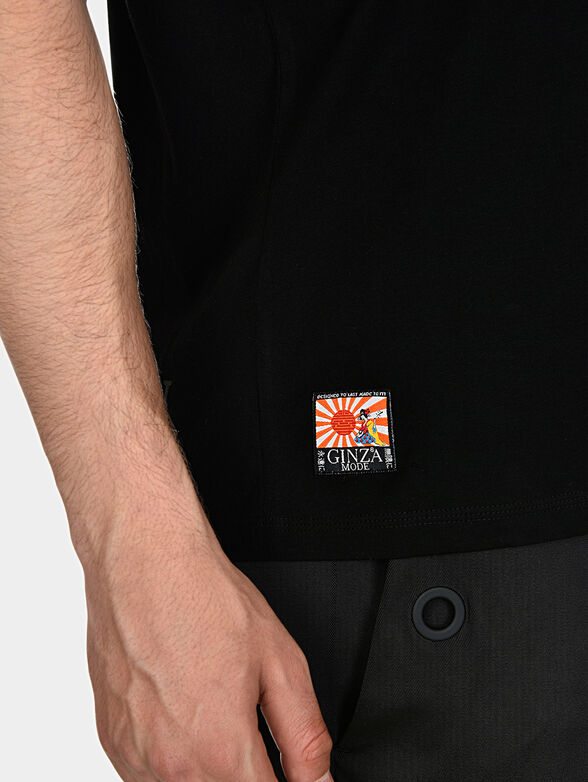 T-shirt TS004 with embroidery and prints - 6