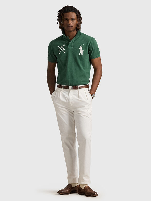Polo shirt with logo embroidery - 2