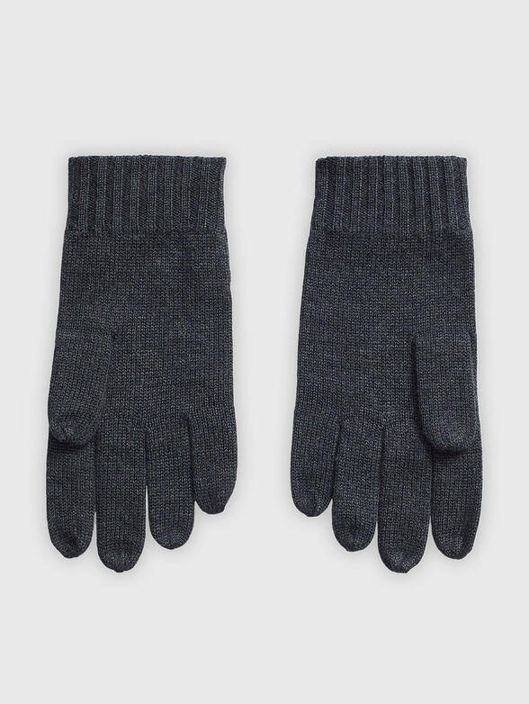 Wool gloves with logo - 2