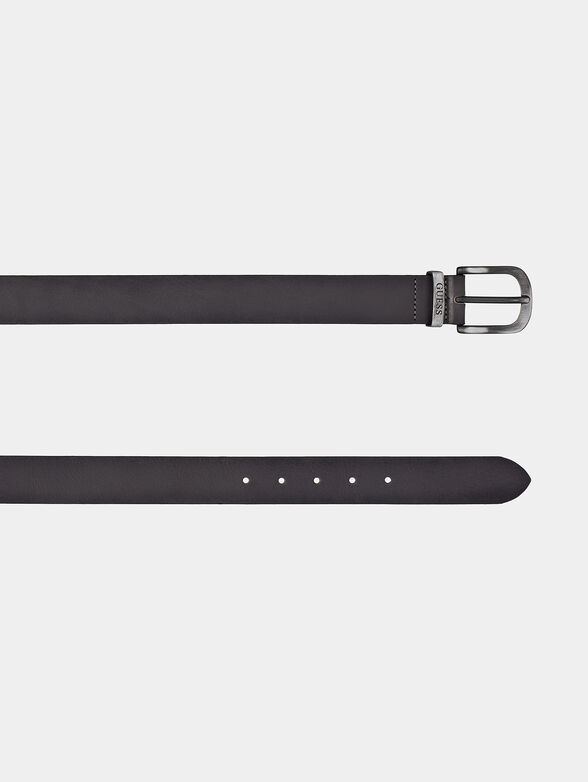 SMOKEY belt in dark grey color - 2