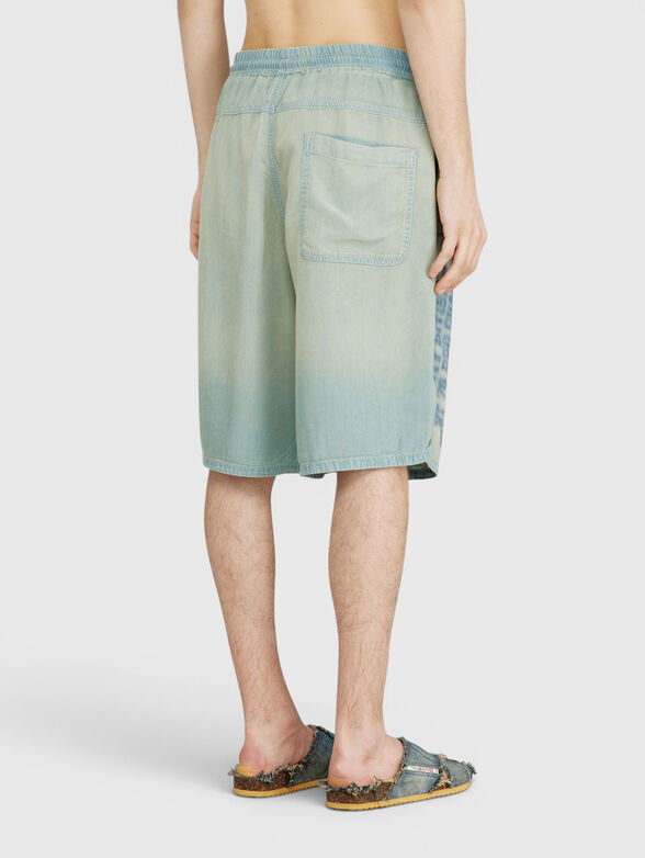 D-ENIMOS unisex short denim shorts - 2