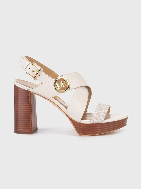 VERA leather sandals - 1