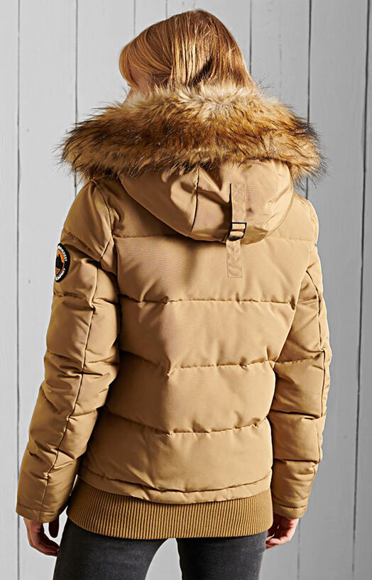 Parka Superdry Everest Bomber Orange Superdry Everest Parka Damen