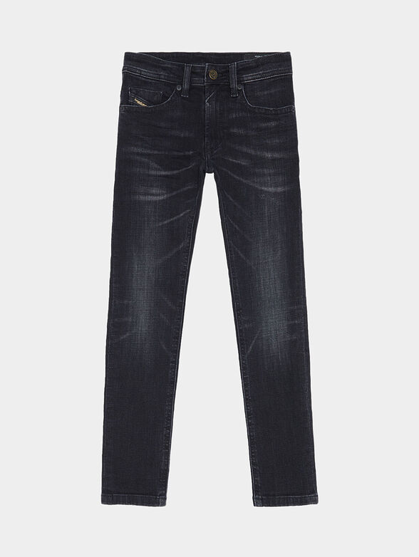 Jeans in black color - 1
