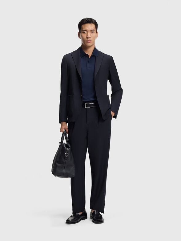 Slim wool blend blazer - 2