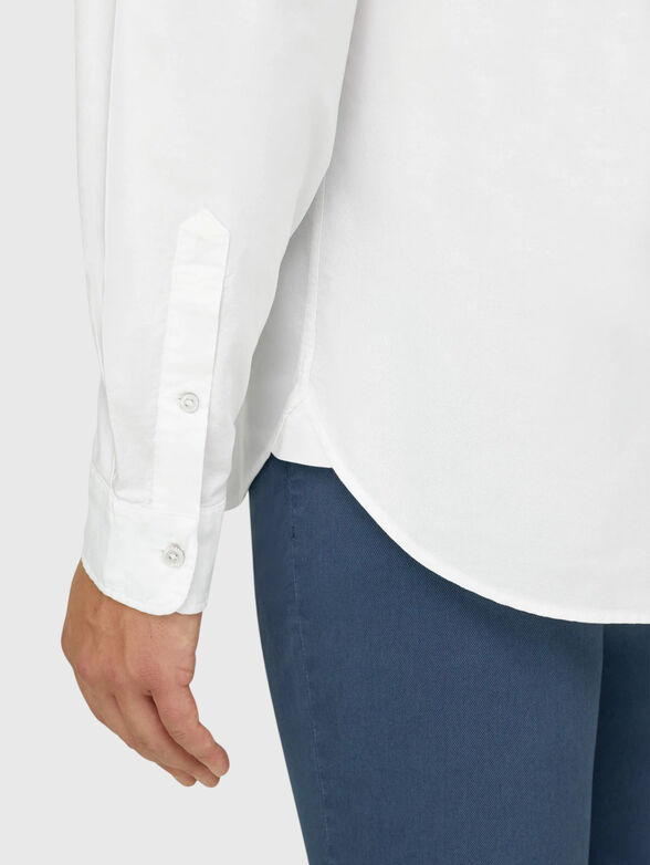Oxford cotton shirt - 4