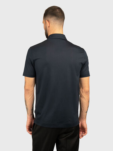 Cotton blend polo shirt - 3