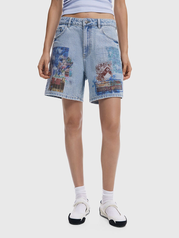 INIDAN denim shorts - 1