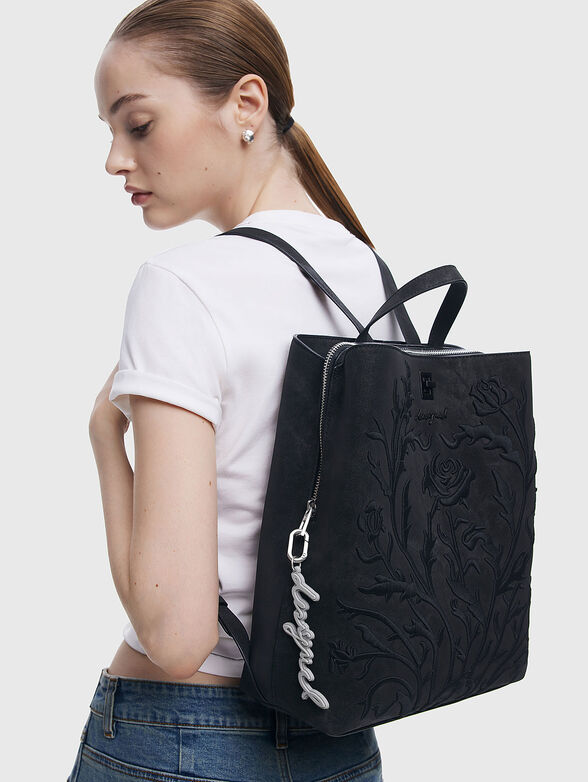 ROMEO backpack with floral embroidery - 3