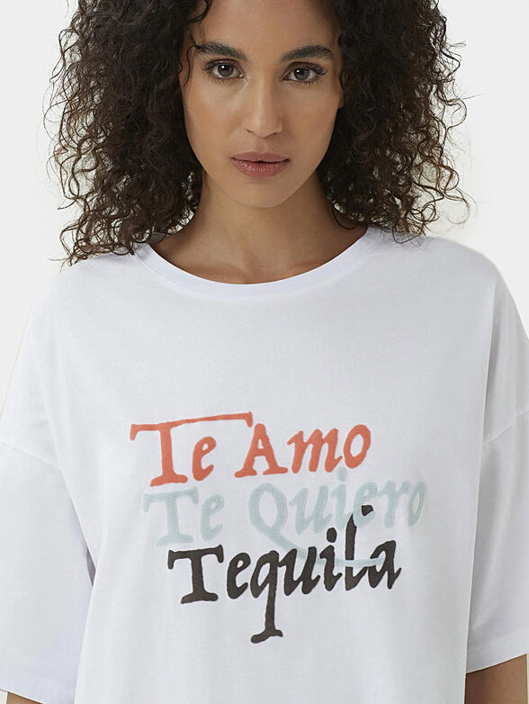 ELETTRA LAMBORGHINI nightshirt with short sleeves - 4