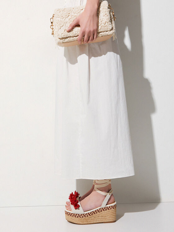 BALI 02 platform sandals with accent detail - 2