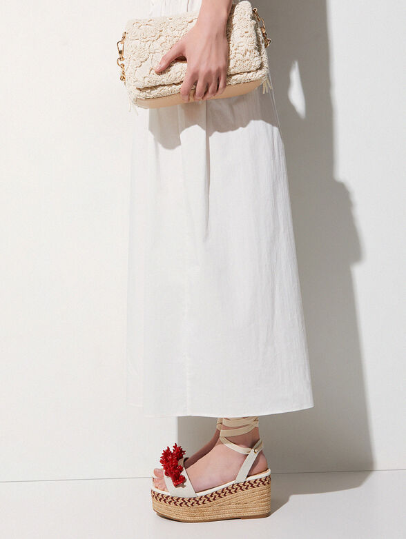 BALI 02 platform sandals with accent detail - 2