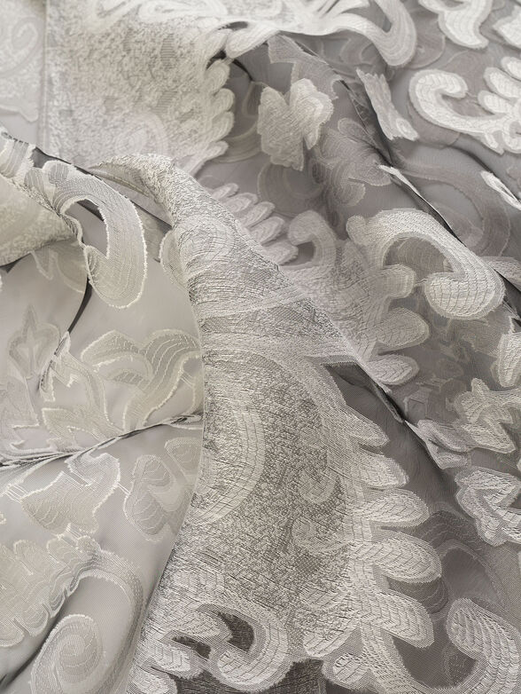 Scarf with sheer effect - 3