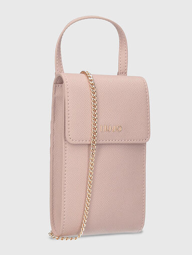 Black small bag with logo detail - 4