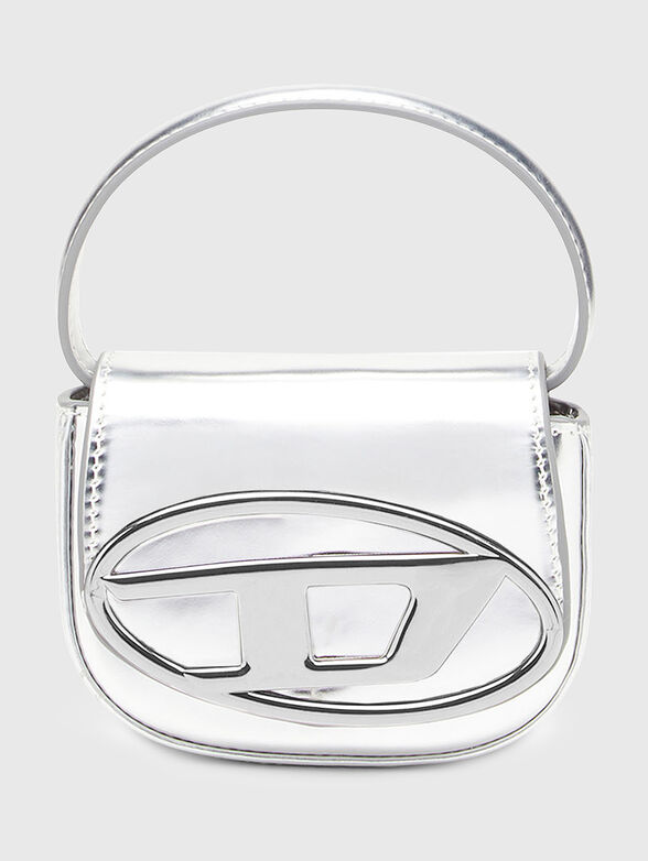 1DR-XS-S mini leather bag with oval logo - 1