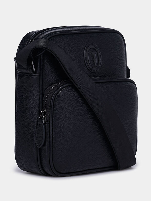 Crossbody bag with logo patch - 2