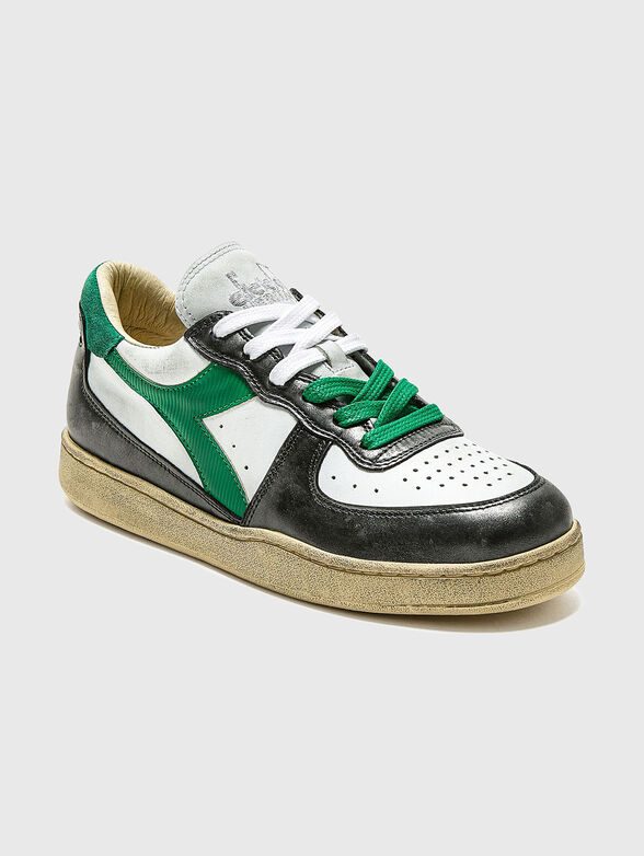 MI BASKET Leather sneakers - 2