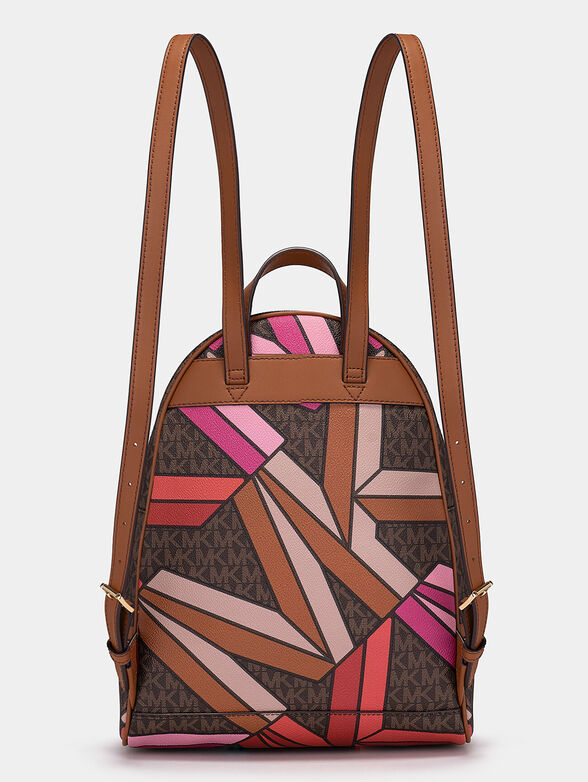 Backpack with monogram print - 2
