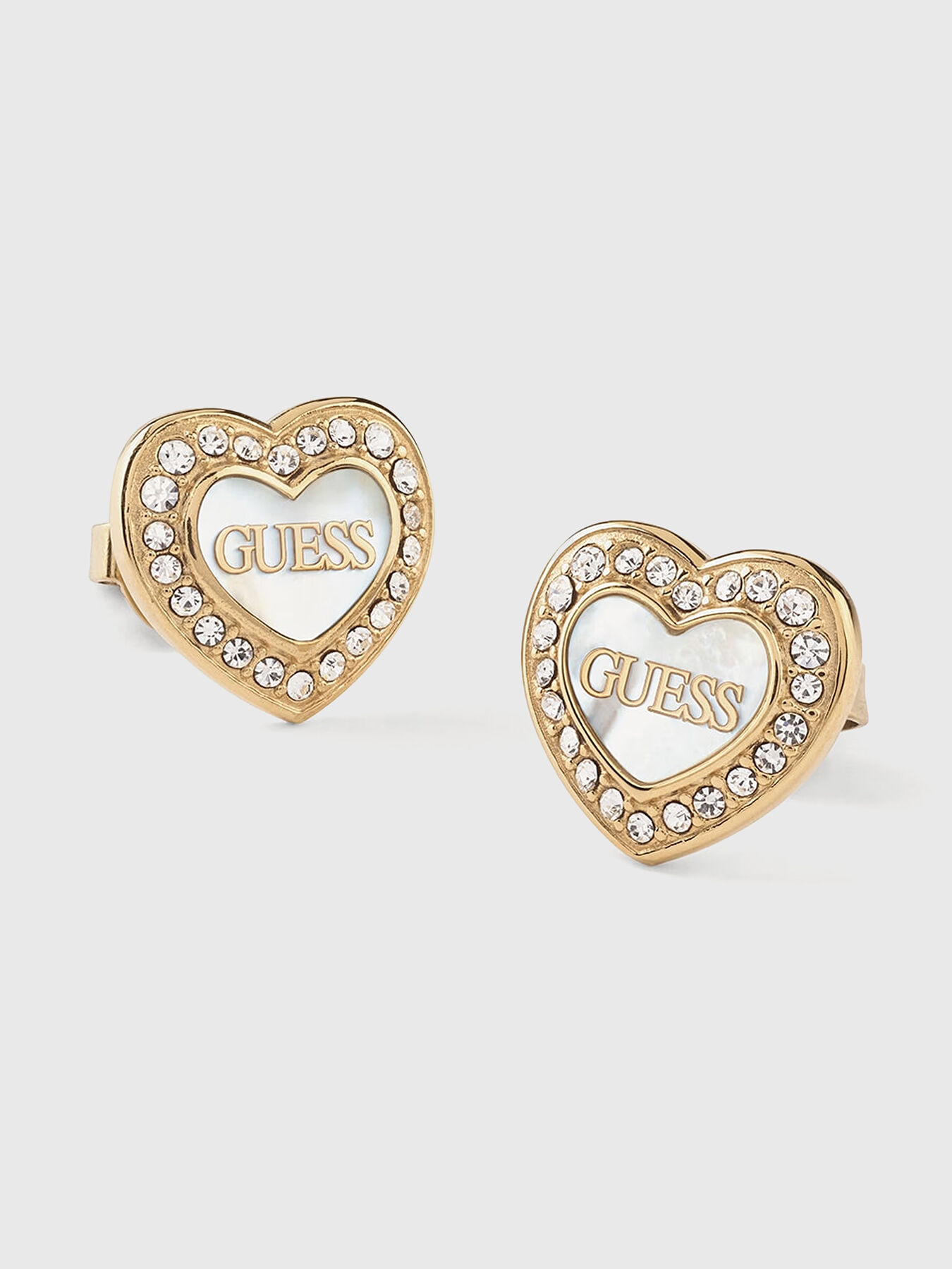 AMAMI earrings with rhinestones brand GUESS