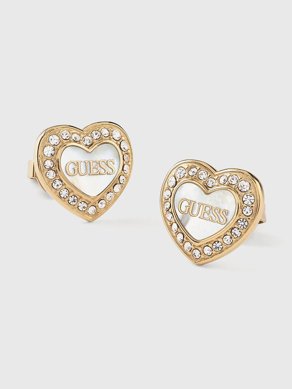 AMAMI earrings with rhinestones - 1