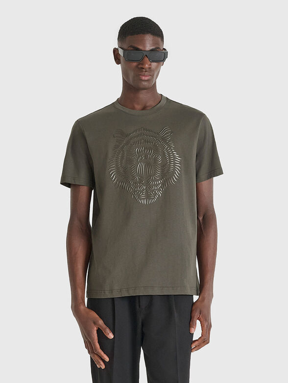 T-shirt with accent detail - 1