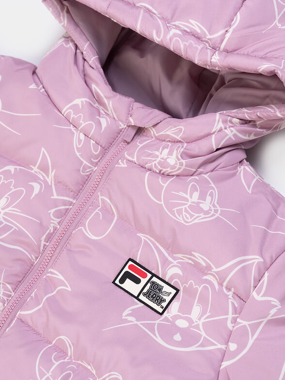 TONK padded jacket with Tom and Jerry print - 3