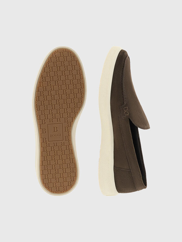 STRATUS suede moccasins - 4