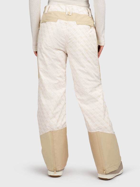 Ski trousers with monogram logo - 2