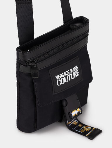 Crossbody bag with contrast logo - 5