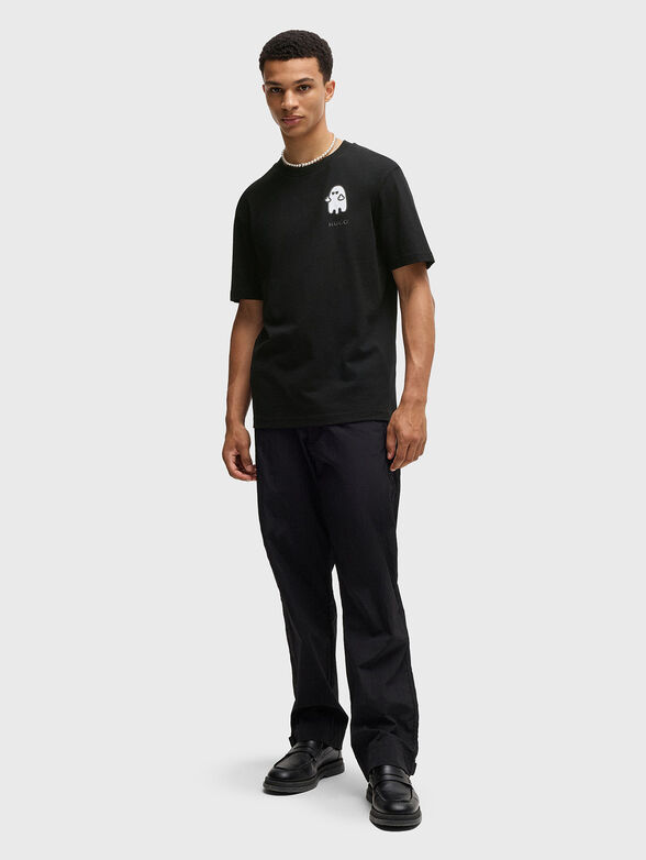 Crew neck cotton T-shirt - 2