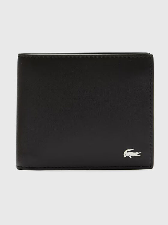 Черно кожено портмоне - 1