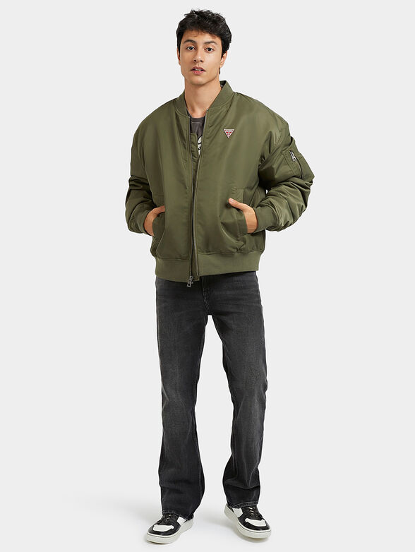 QUEEN bomber jacket with print on back - 3