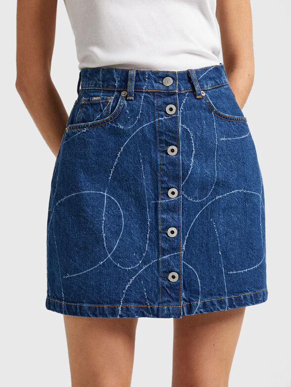 WINNIE denim skirt - 4