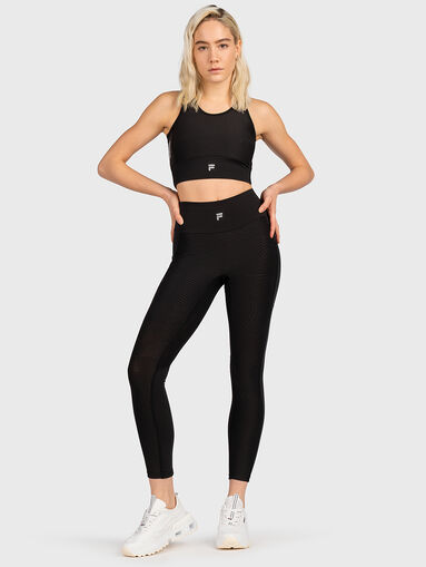 RAFAELA black high waist leggings - 5