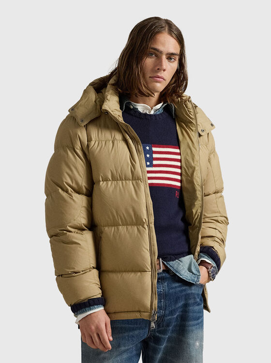 Подплатено яке в бежов цвят  - 1