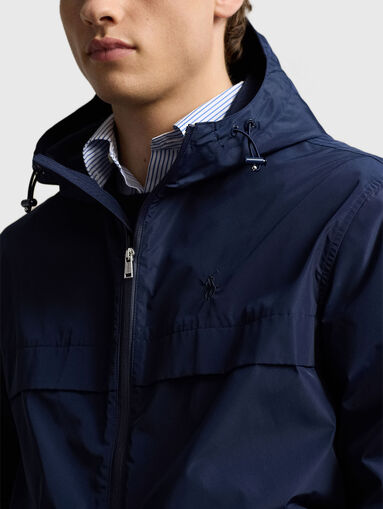 Windbreaker in dark blue colour - 4