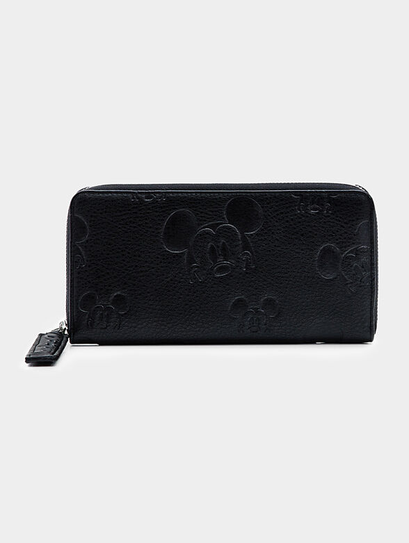 Black purse with Mickey Mouse print - 2