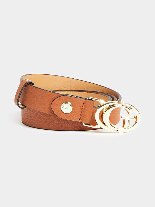 Belt with logo accent - 1