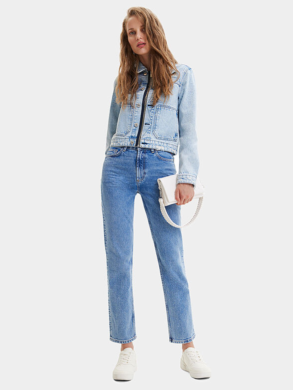 FERIHA blue denim jacket - 2