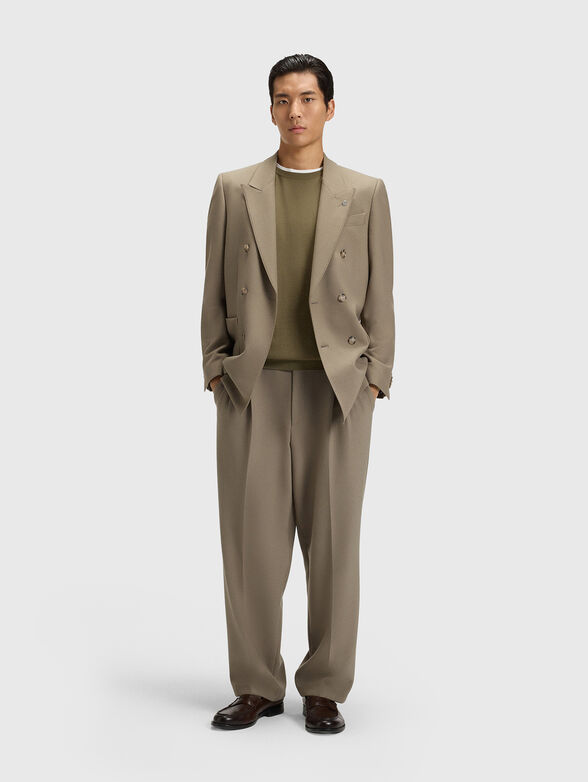 Wool sweater in gray - 2