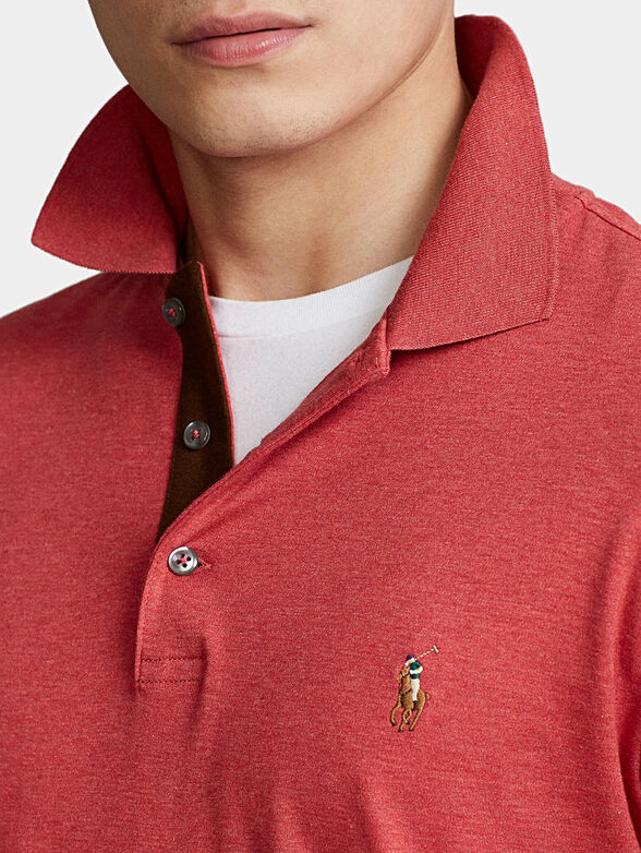 Polo-shirt with long sleeves - 3