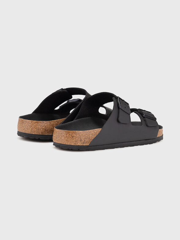 ARIZONA slippers with buckles and logo - 3