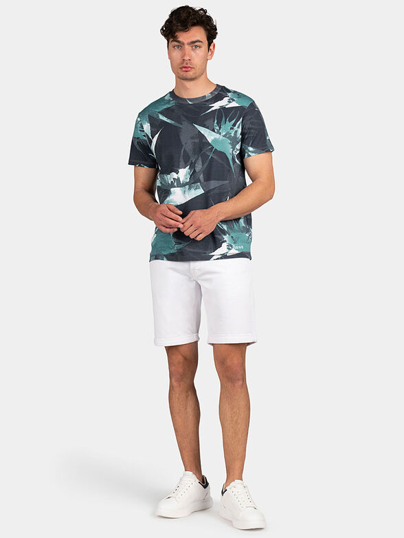 STRELY T-shirt with floral print - 2